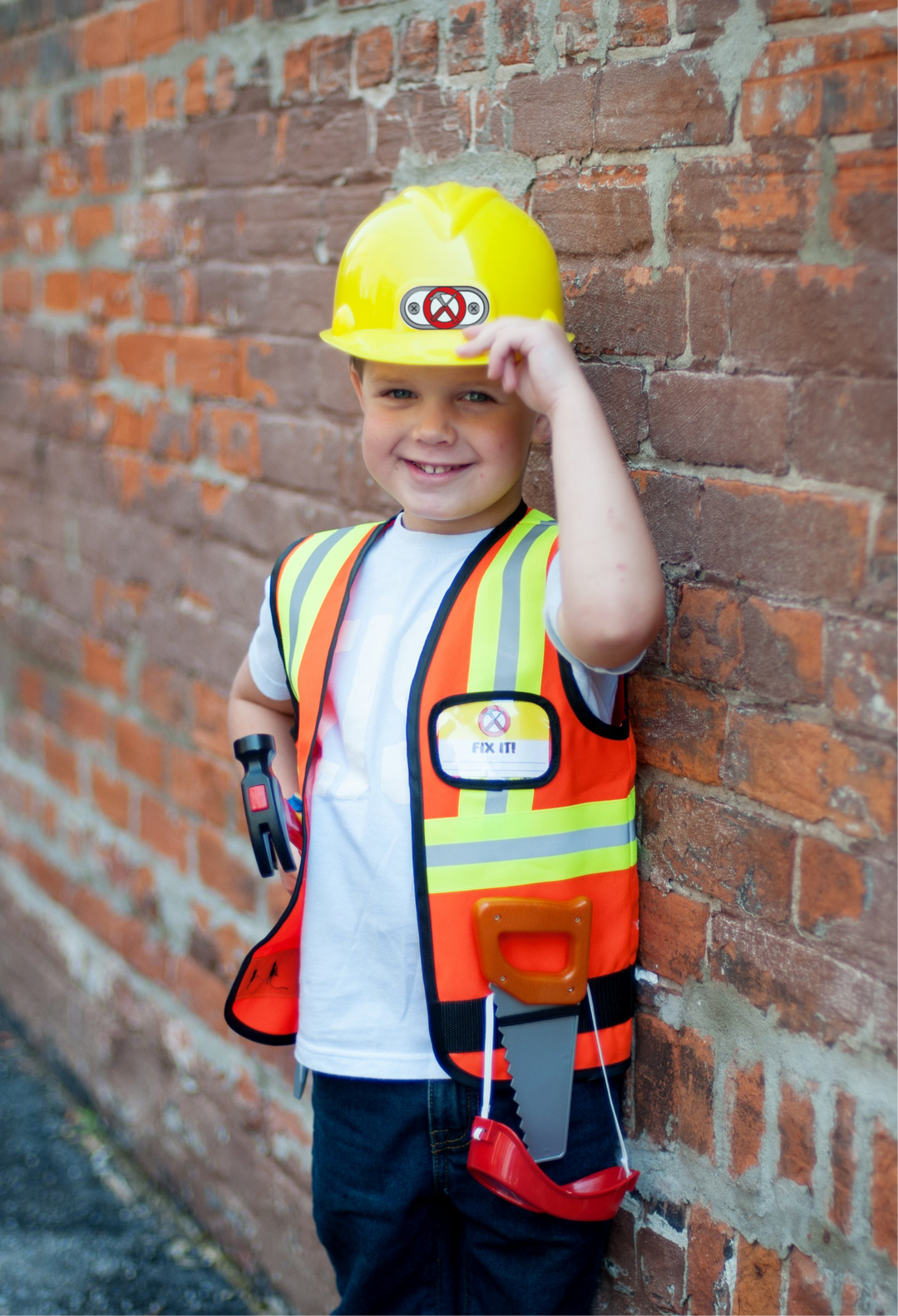 Disfraz Set Constructor con accesorios, 7 Uds