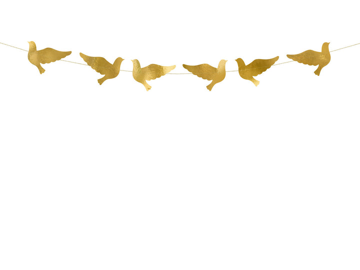 Guirnalda "Palomas doradas"