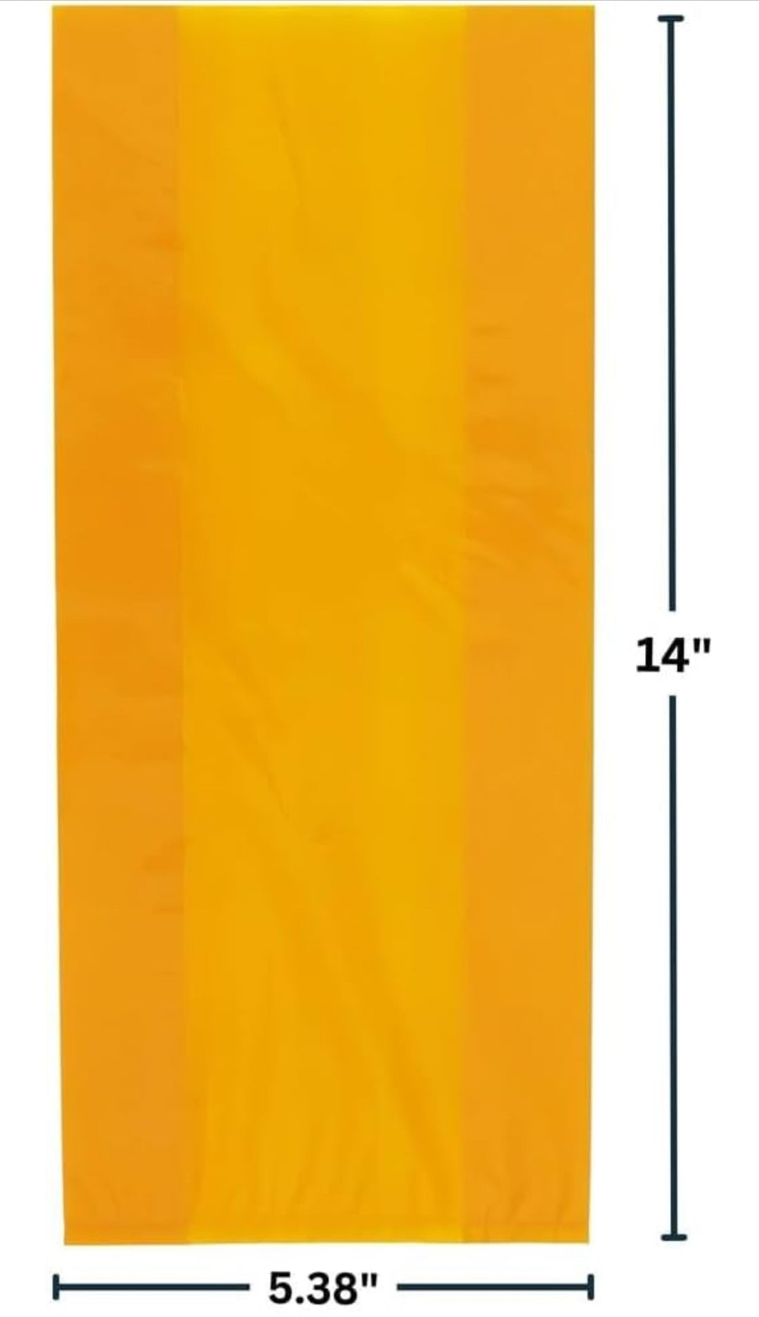 Bolsa Celofán Naranja, 30 Uds