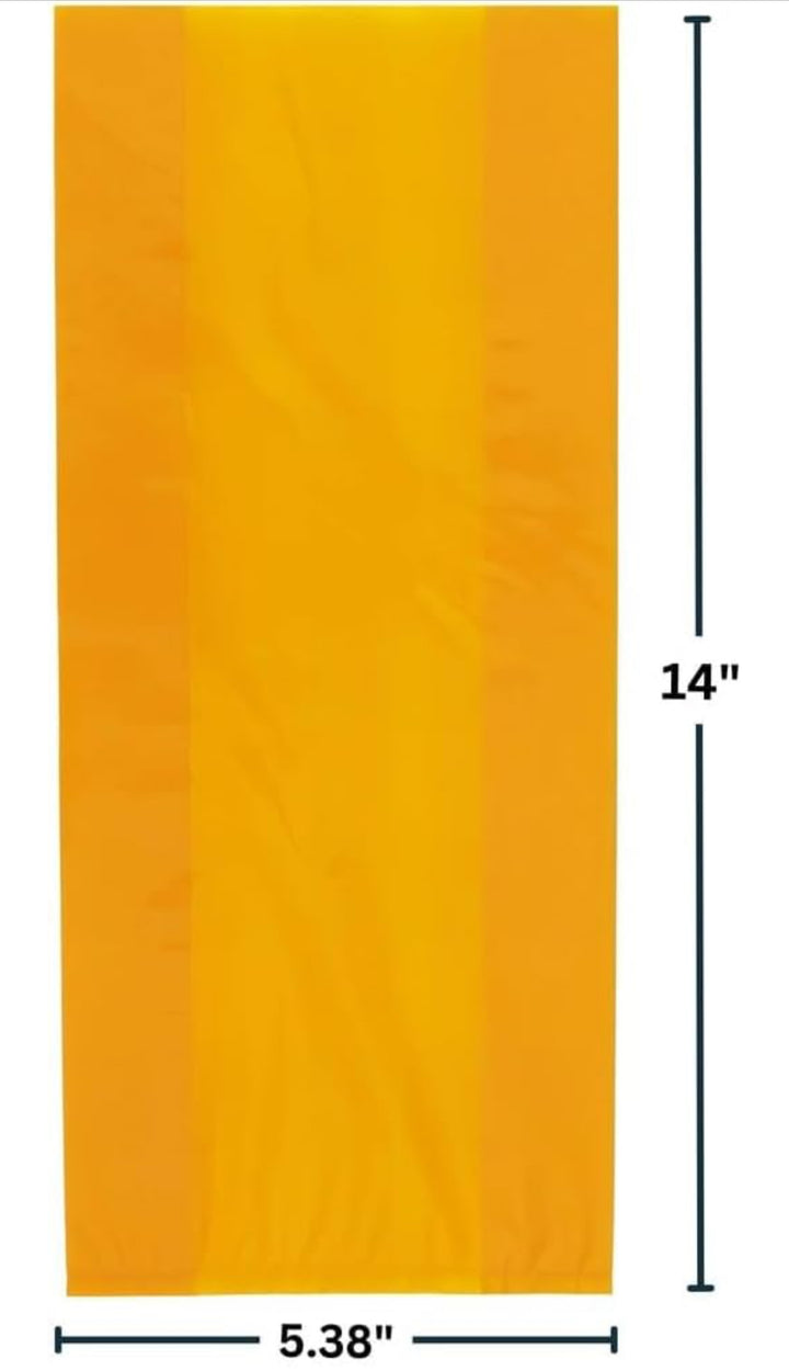 Bolsa Celofán Naranja, 30 Uds