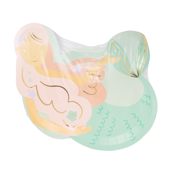 Plato Sirena "Under the Sea", 8 Uds