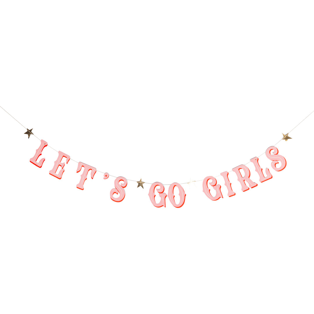 Guirnalda "Let’s go girls"