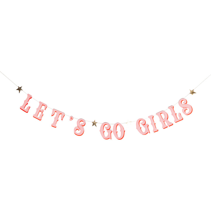 Guirnalda "Let’s go girls"
