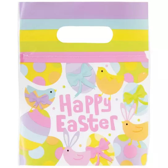 Happy Easter Eggs Zipper Bags 30 Uds