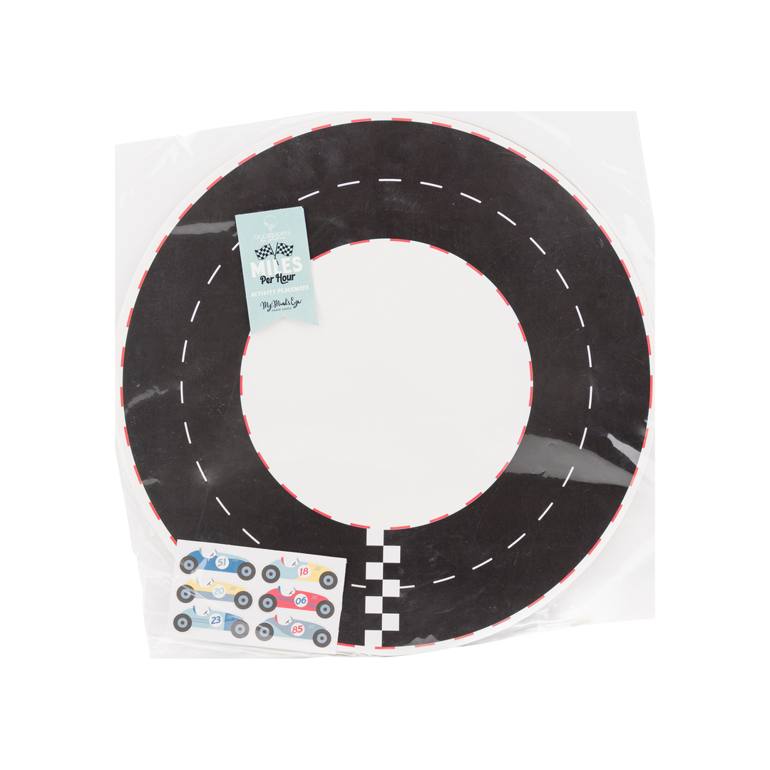 Mantel individual "Pista de Carreras" 12 Uds