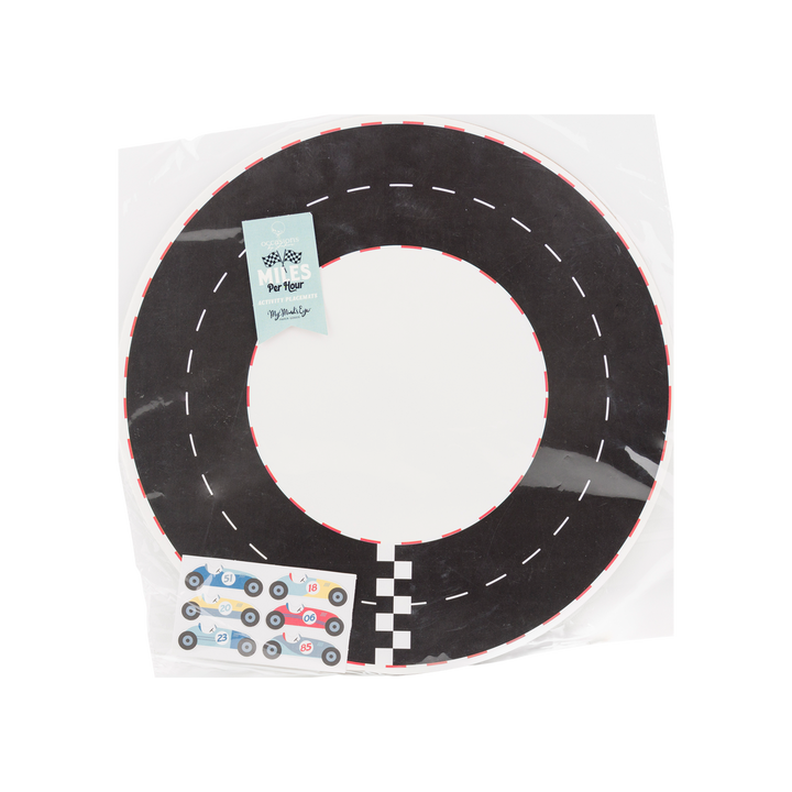 Mantel individual "Pista de Carreras" 12 Uds