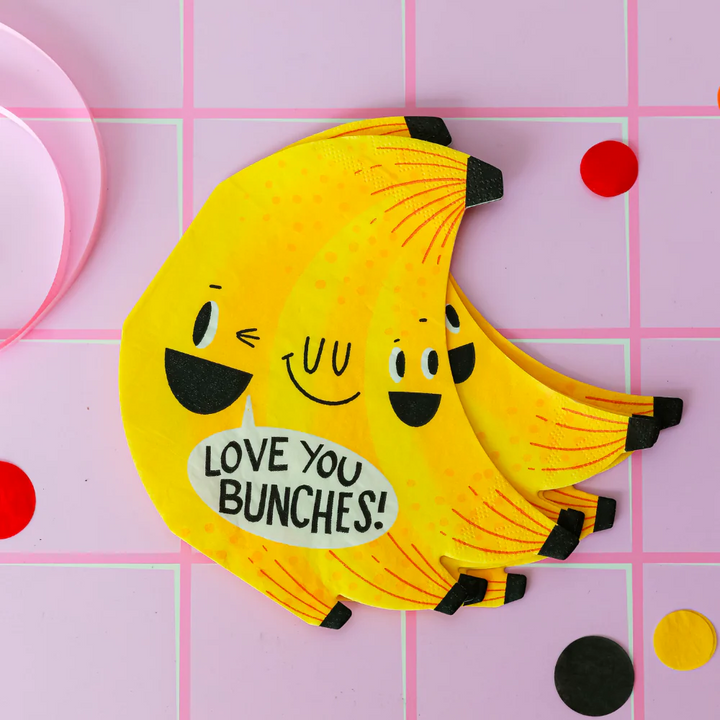 Servilletas Bananas for you, 16 Uds