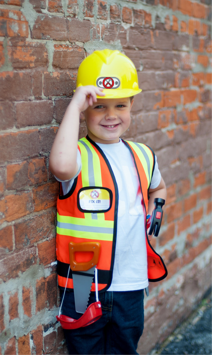 Disfraz Set Constructor con accesorios, 7 Uds