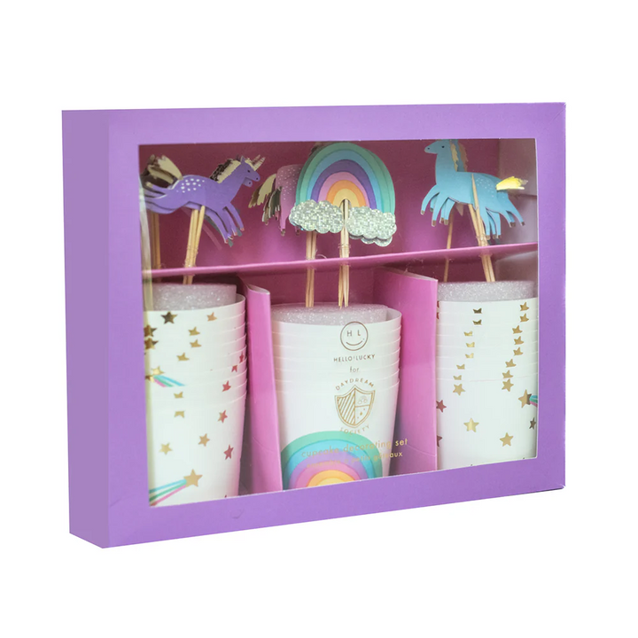 Kit Cupcakes Unicornio