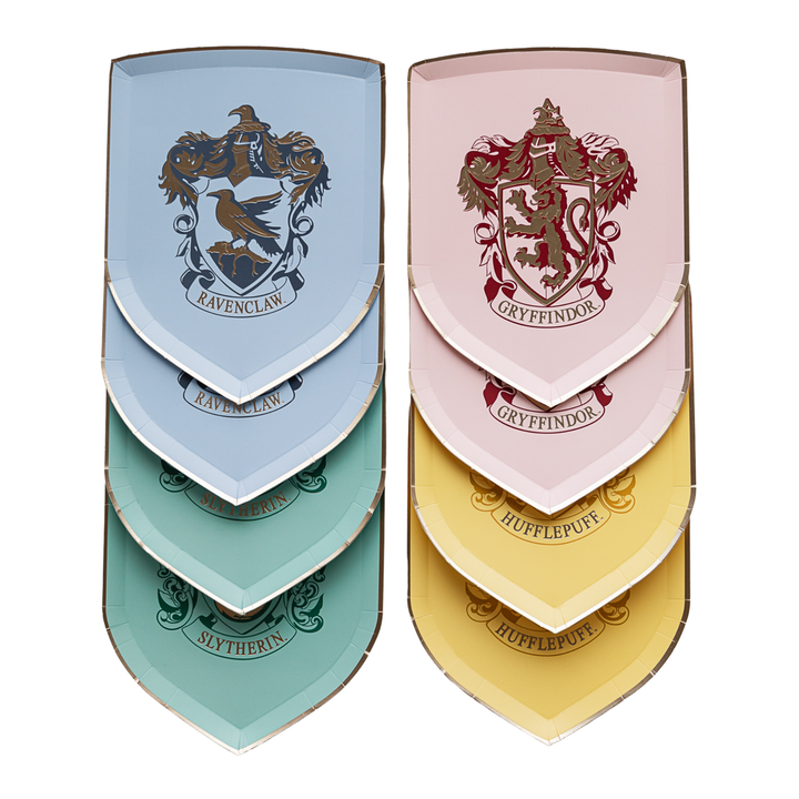 Plato Hogwarts House Pride, 8 Uds