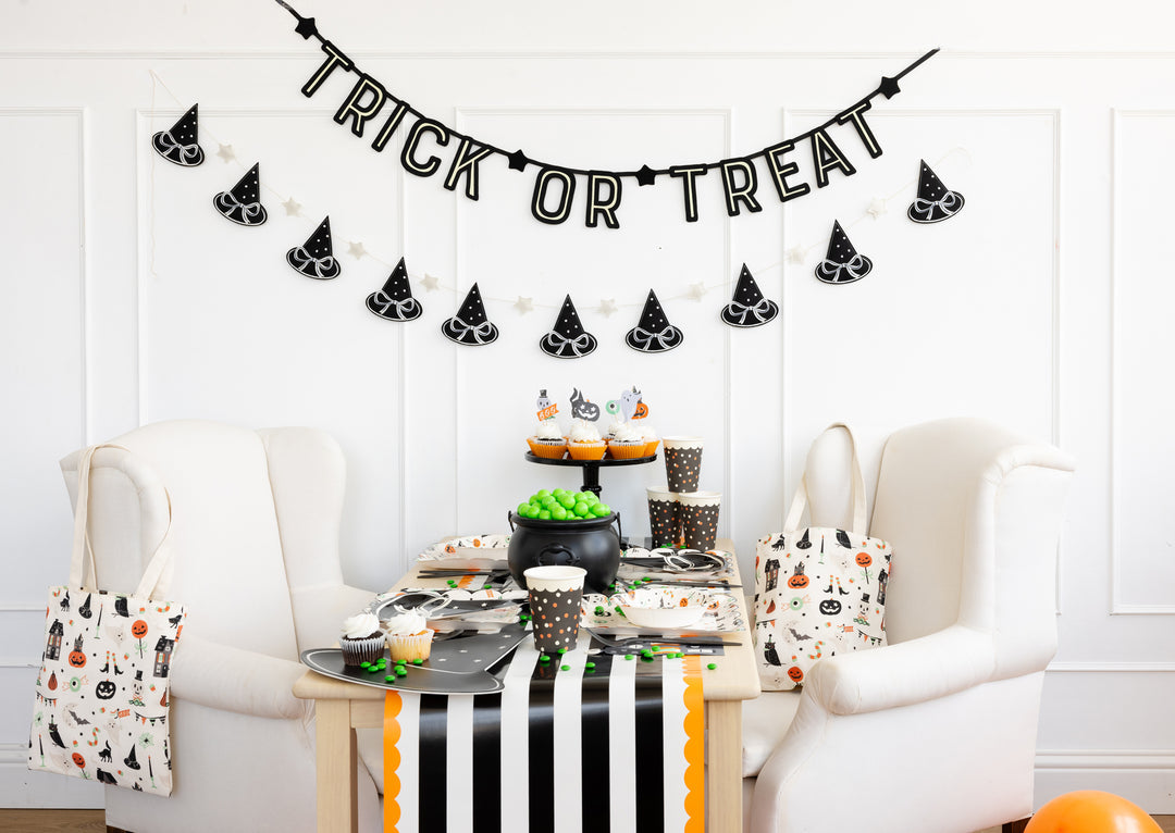 Guirnalda Fieltro Trick or Treat Glow in the Dark