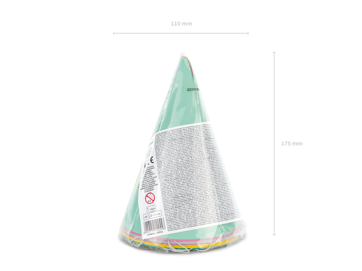 Gorritos Happy Birthday Mix 6 Uds