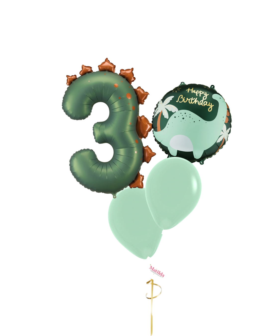 Bouquet de globos Dino