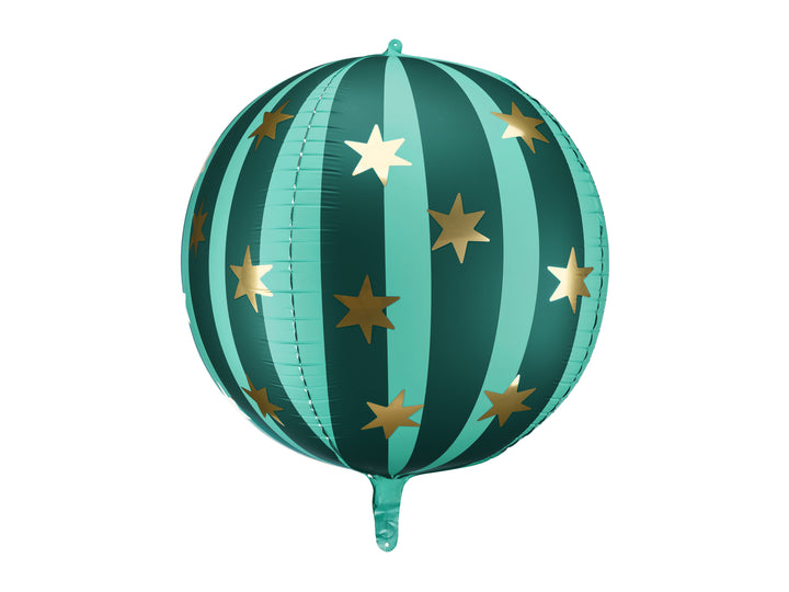 Globo Orbit "Rayas y Estrellas" verde