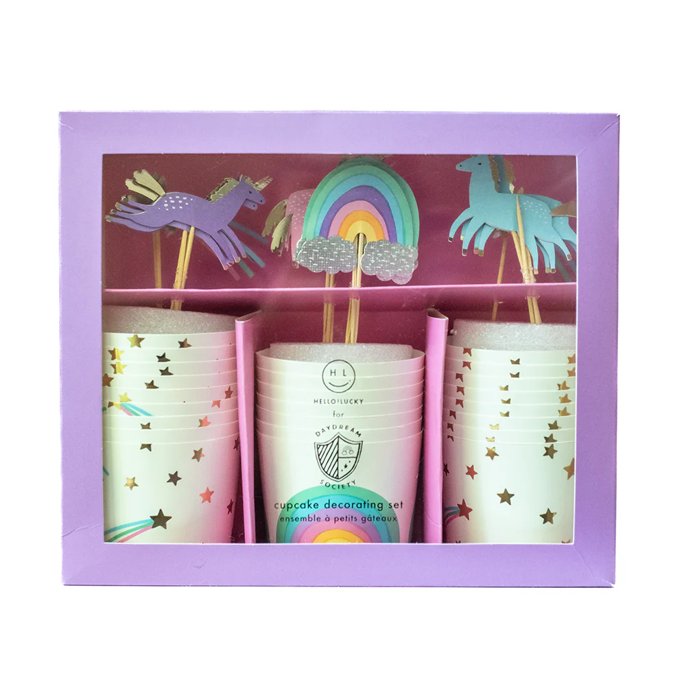 Kit Cupcakes Unicornio