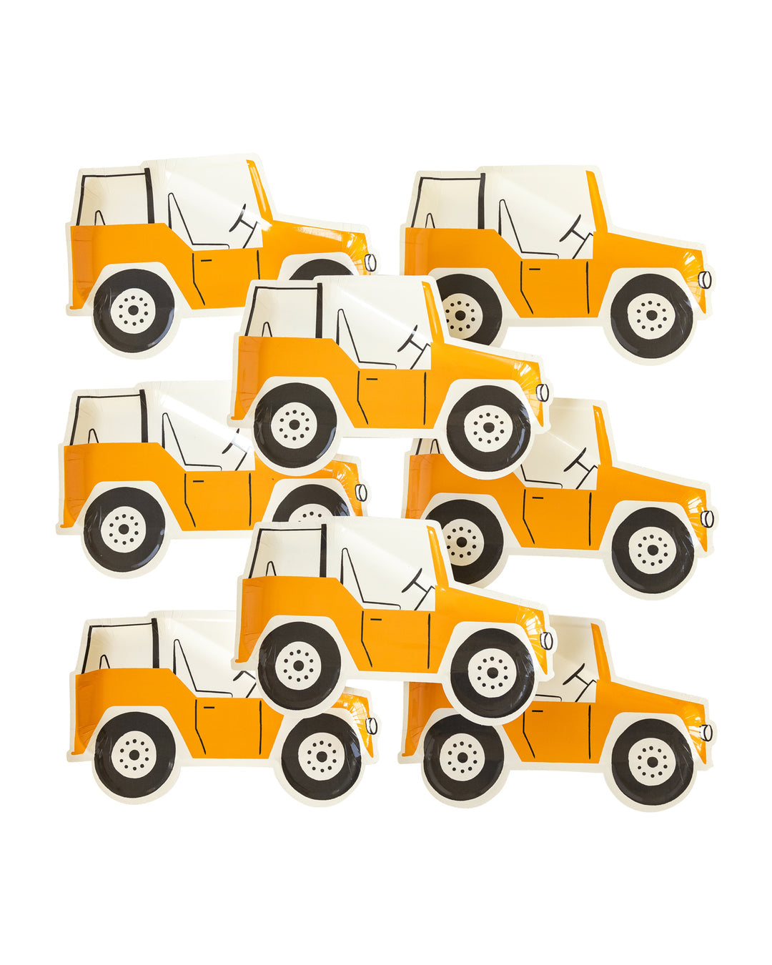 Platos "Carro Safari" 8 Uds