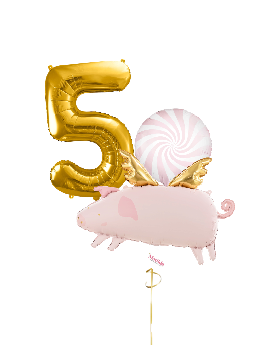Bouquet de Globos Hada Cerdito