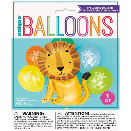 Kit de Globos Safari, 6 Uds