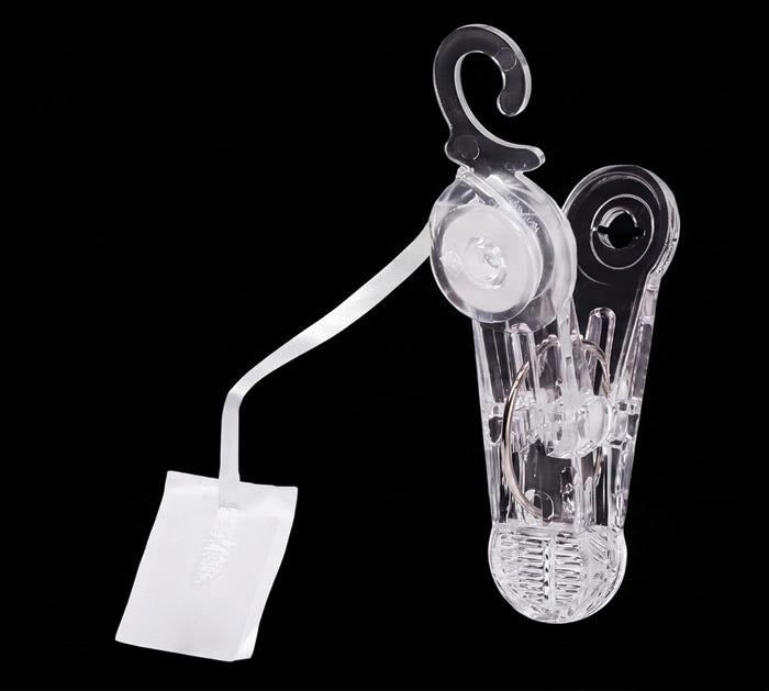 Peso para Globos 3 en 1 (16gr) Clip Transparente