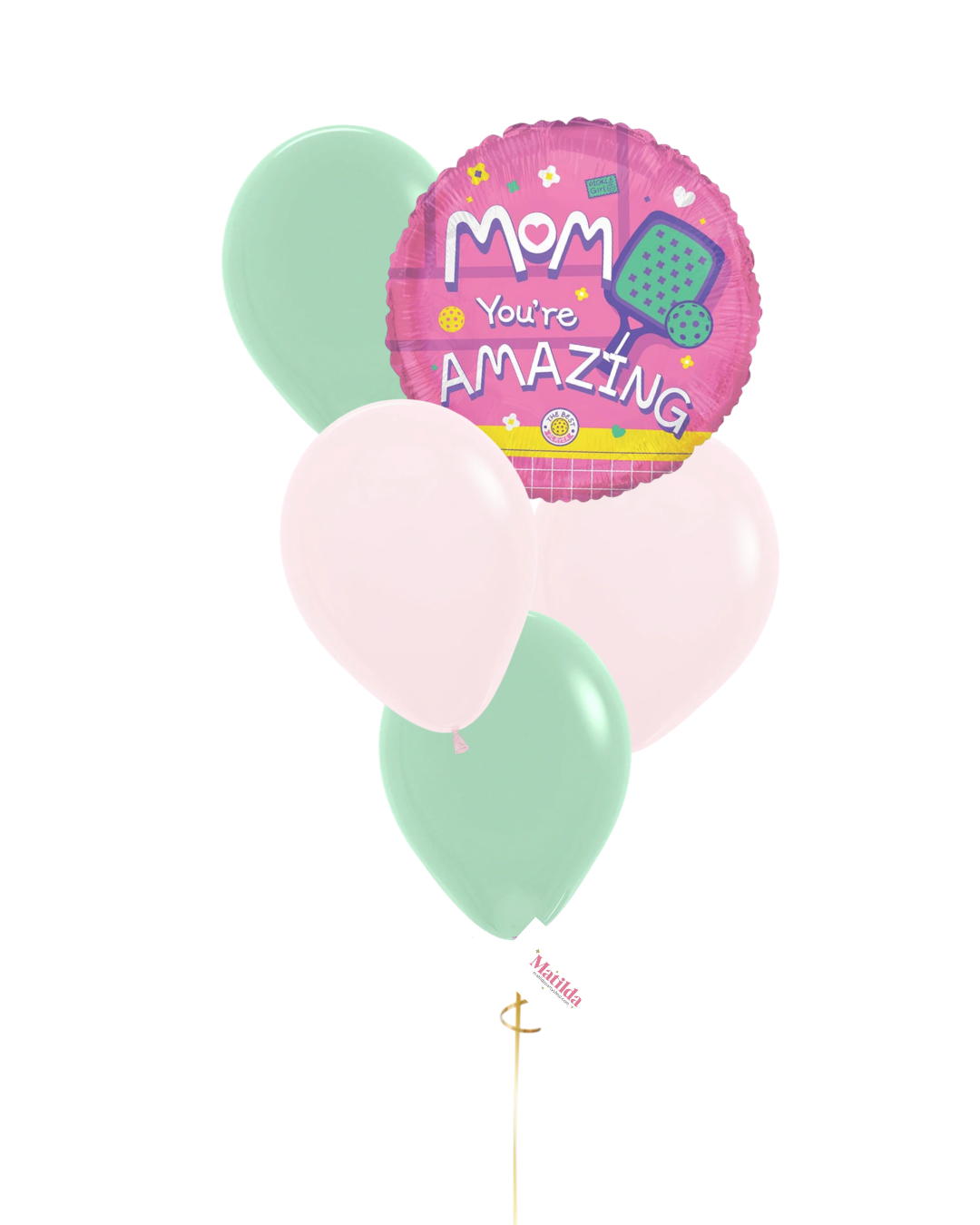 Bouquet de Globos Mom you’re Amazing con helio