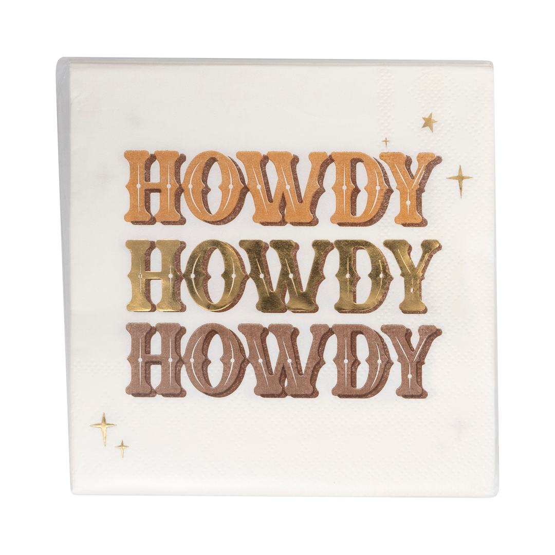 Servilleta Cóctel “Howdy" 18 Uds
