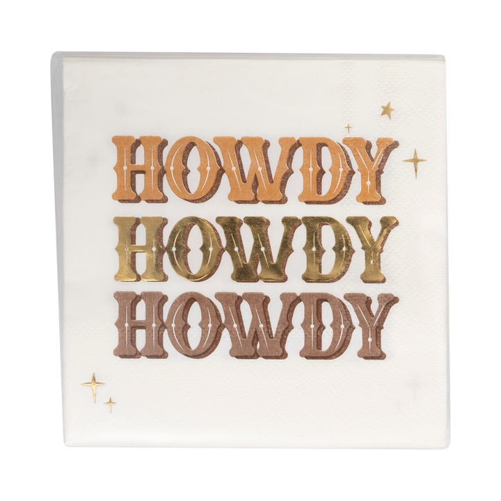 Servilleta Cóctel “Howdy" 18 Uds