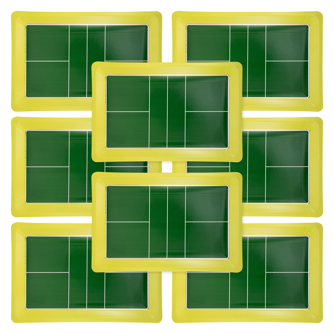 Plato Azafate "Cancha de pádel" 8 Uds