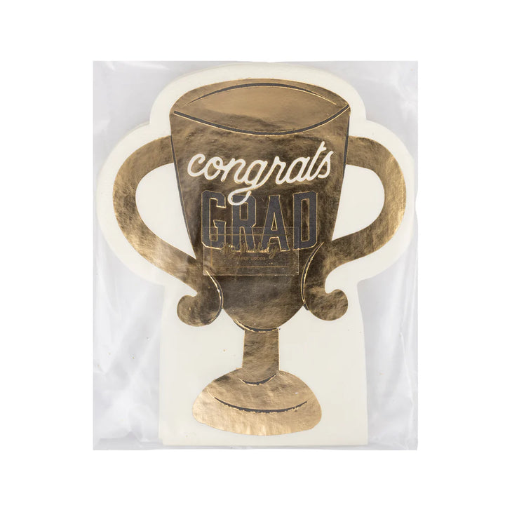 Servilleta Trofeo de Graduación 18 Uds