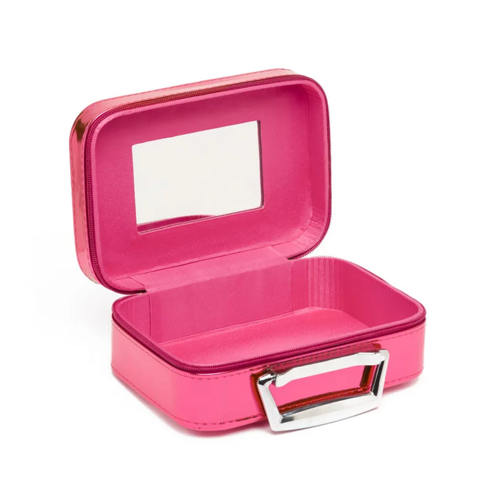 Maleta Maquillaje Rosa Brillante