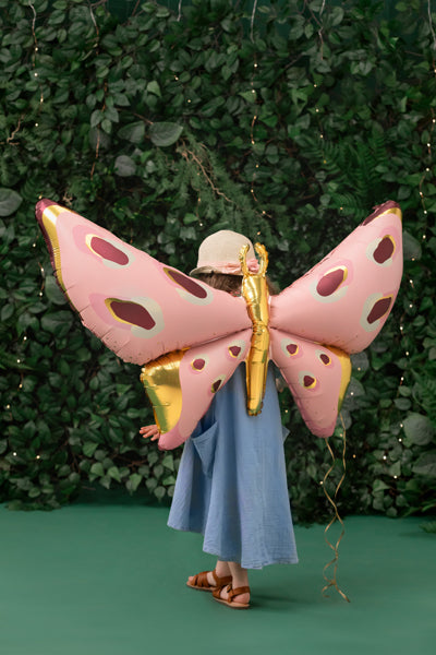 Globo Foil "Mariposa Rosa" XL