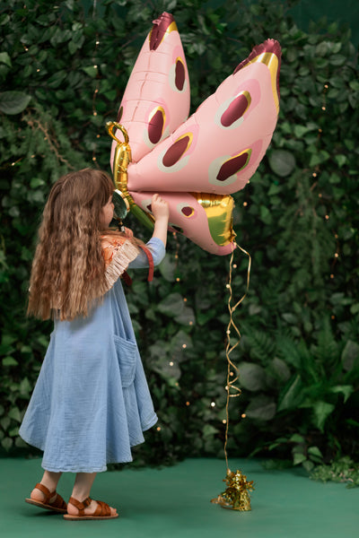 Globo Foil "Mariposa Rosa" XL