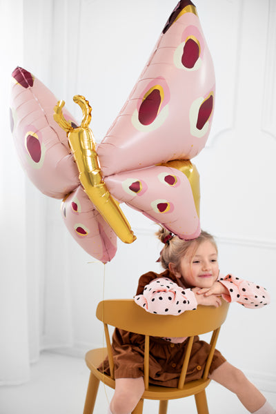 Globo Foil "Mariposa Rosa" XL