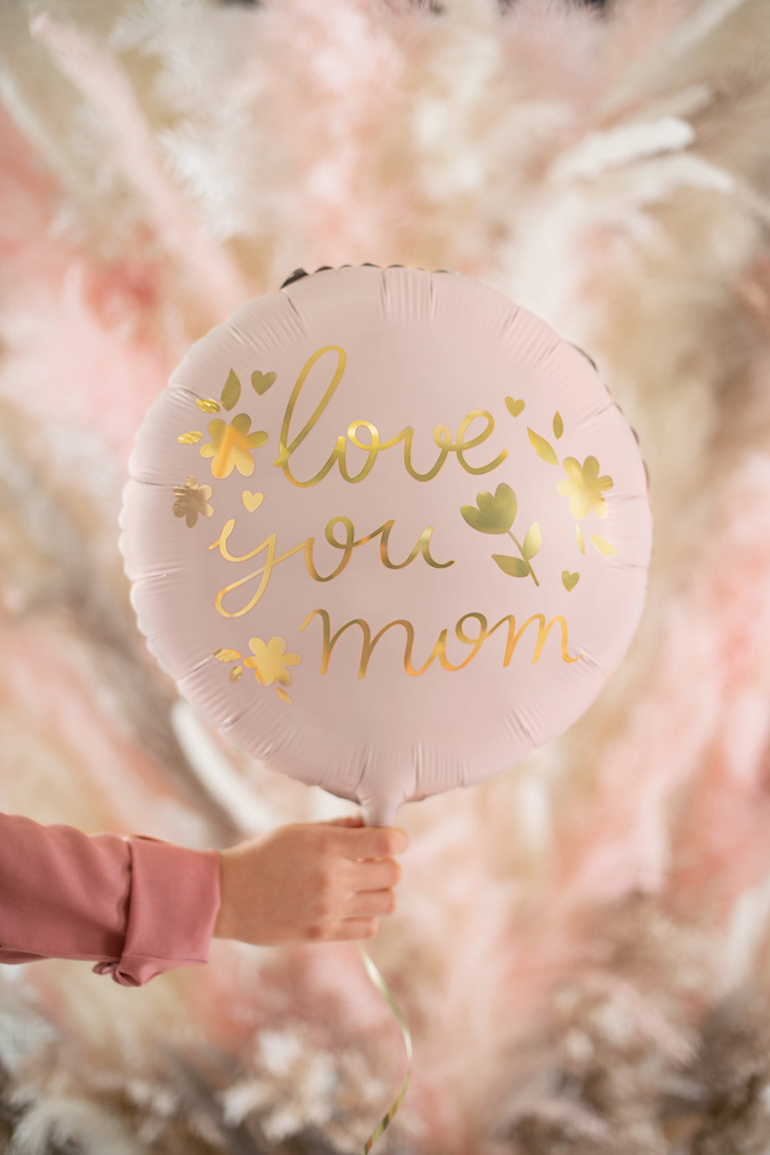 Globo Foil "Love you mom" 45 cm