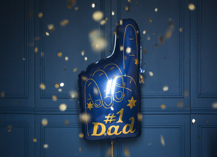 Globo Foil "#1 Dad" XL