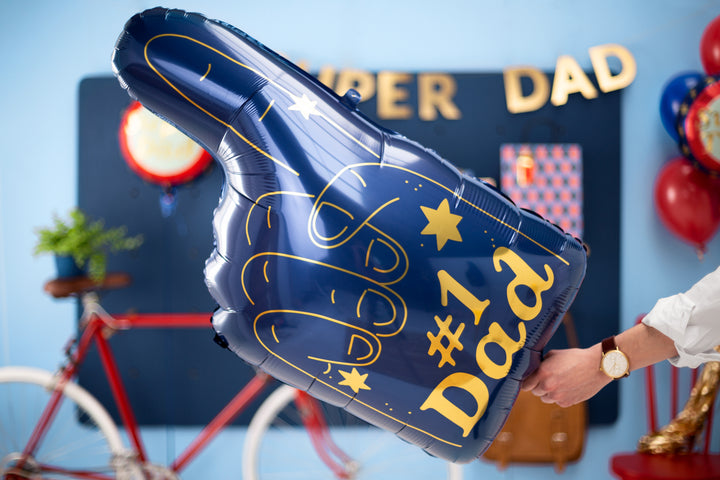 Globo Foil "#1 Dad" XL