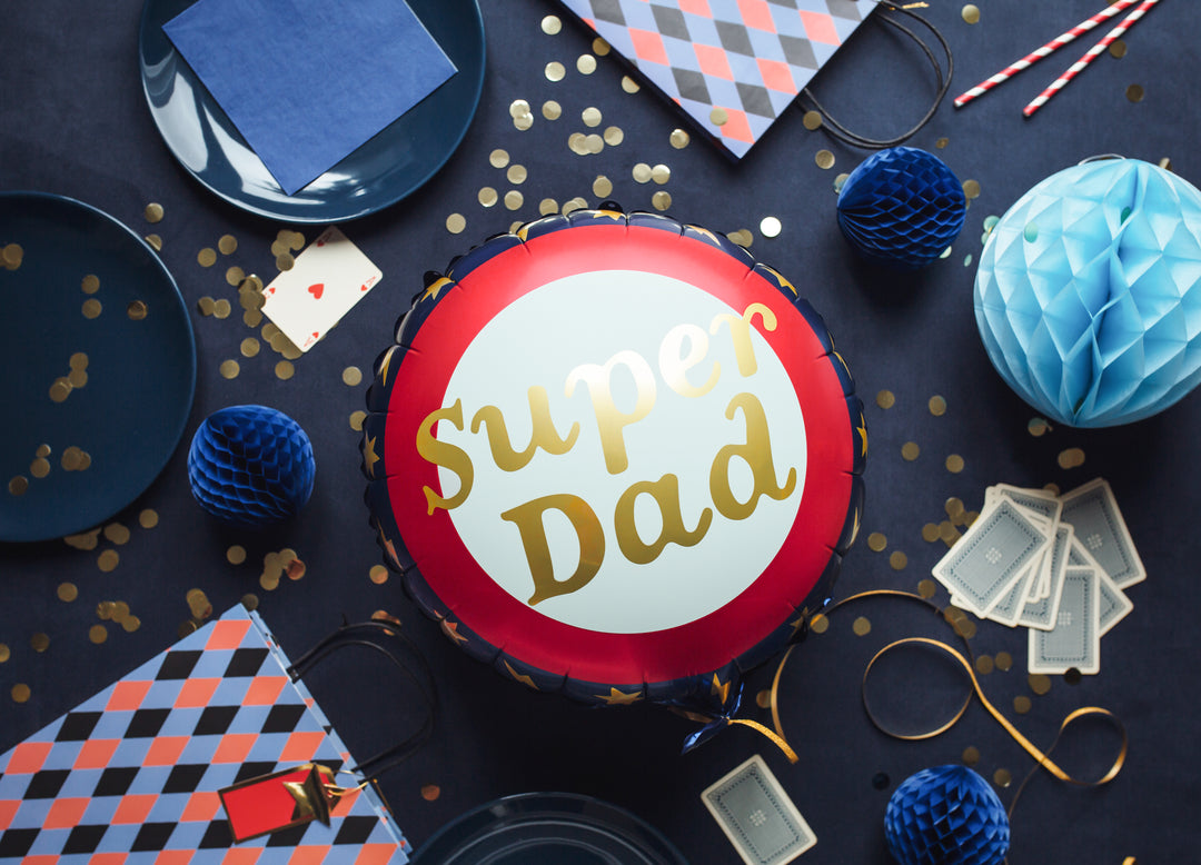 Globo Foil "Super dad" 45 cm