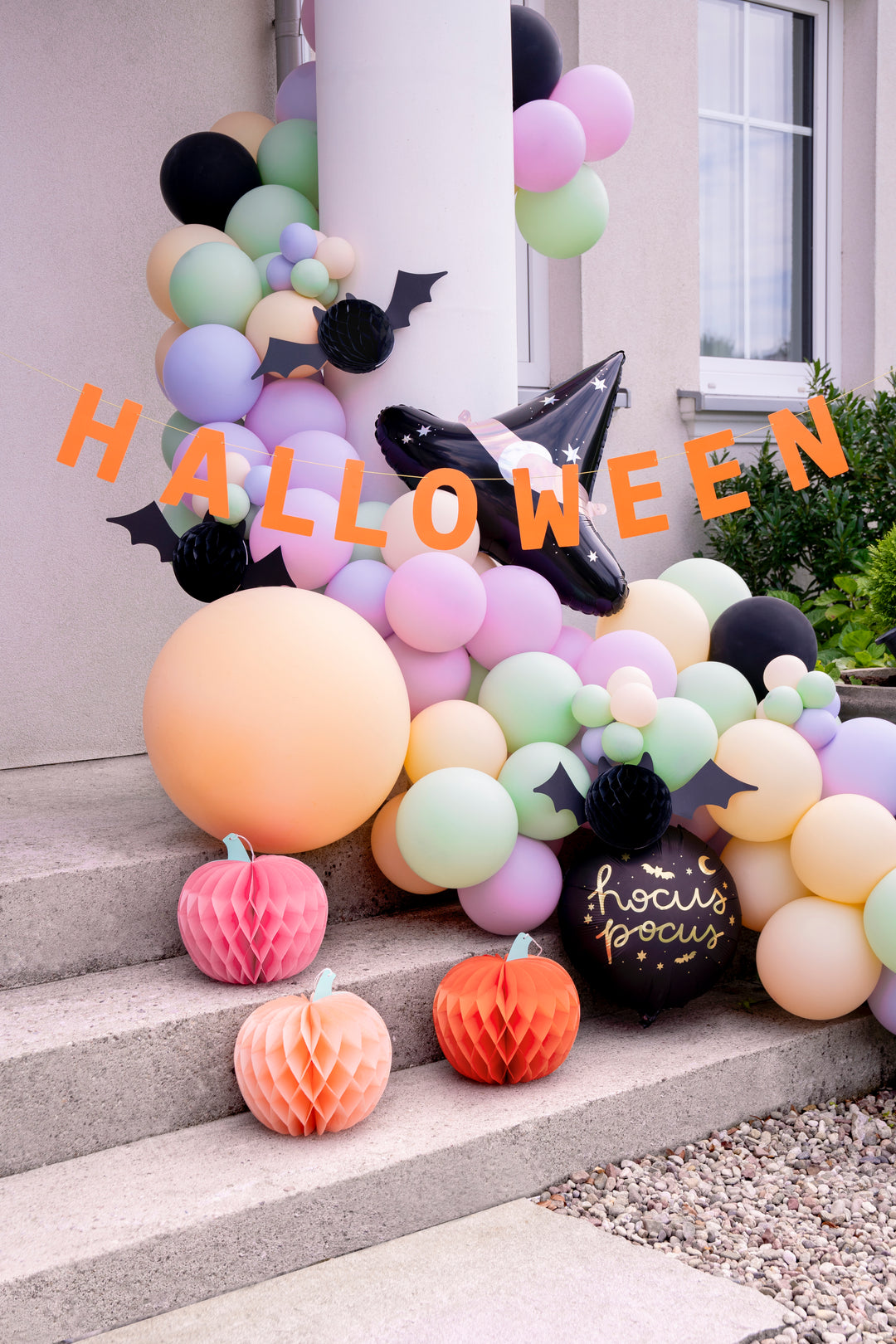 Globo Foil "Hocus Pocus" Negro 45 cm