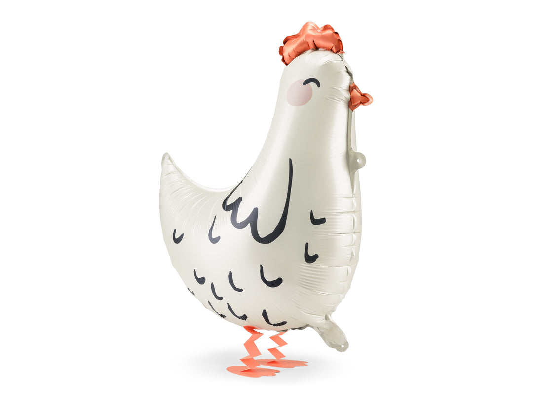 Globo foil de pie Gallina Blanca