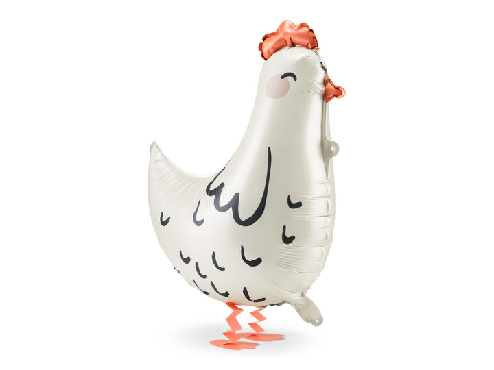 Globo foil de pie Gallina Blanca