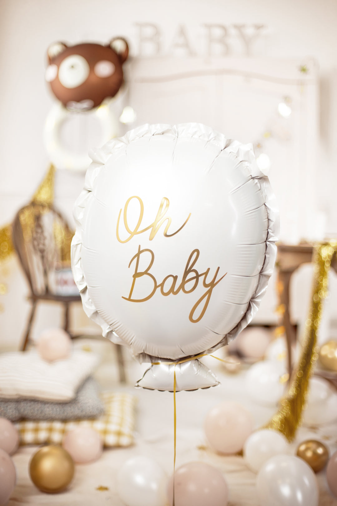 Globo Aluminio "Oh baby"
