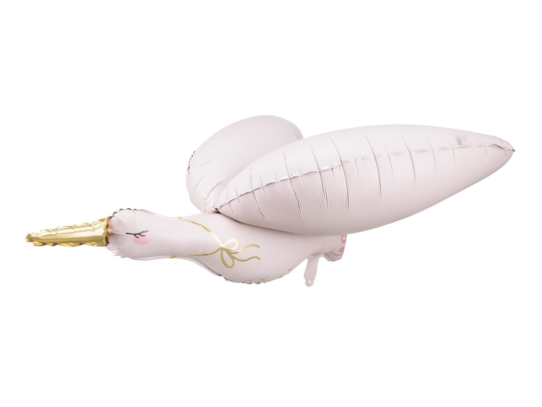 Globo Foil "Cigüeña rosa"