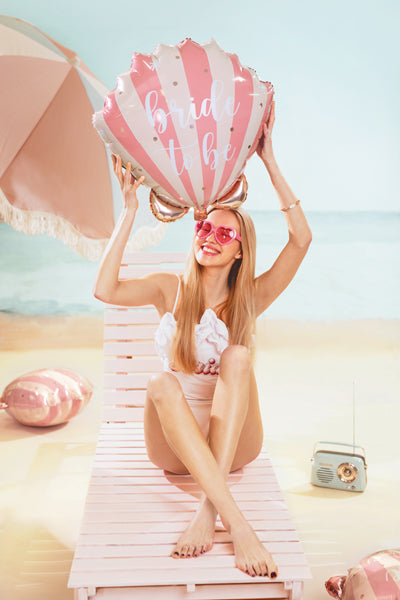 Globo foil Ostra de Mar Bride to Be