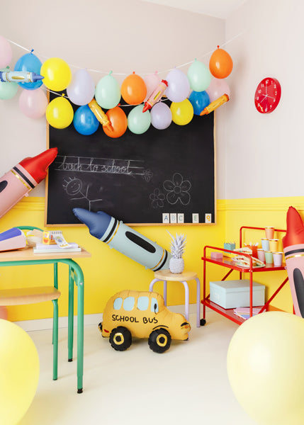 Globo Foil standing "School Bus"