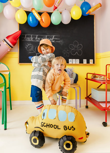 Globo Foil standing "School Bus"
