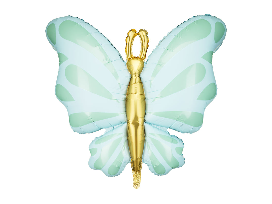 Globo foil XL Mariposa Menta