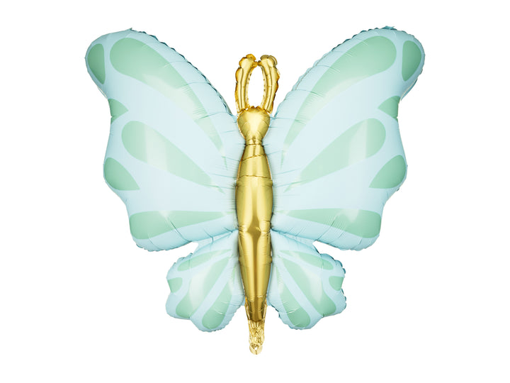 Globo foil XL Mariposa Menta