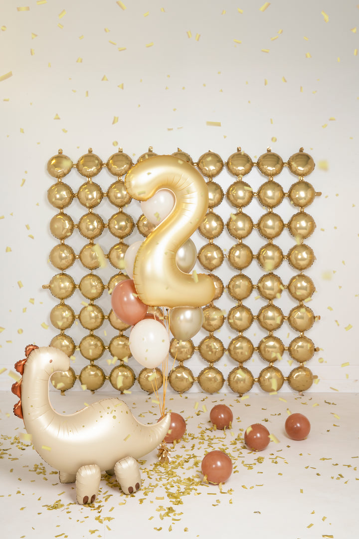 Globo Foil de Pie XL Brontosaurio