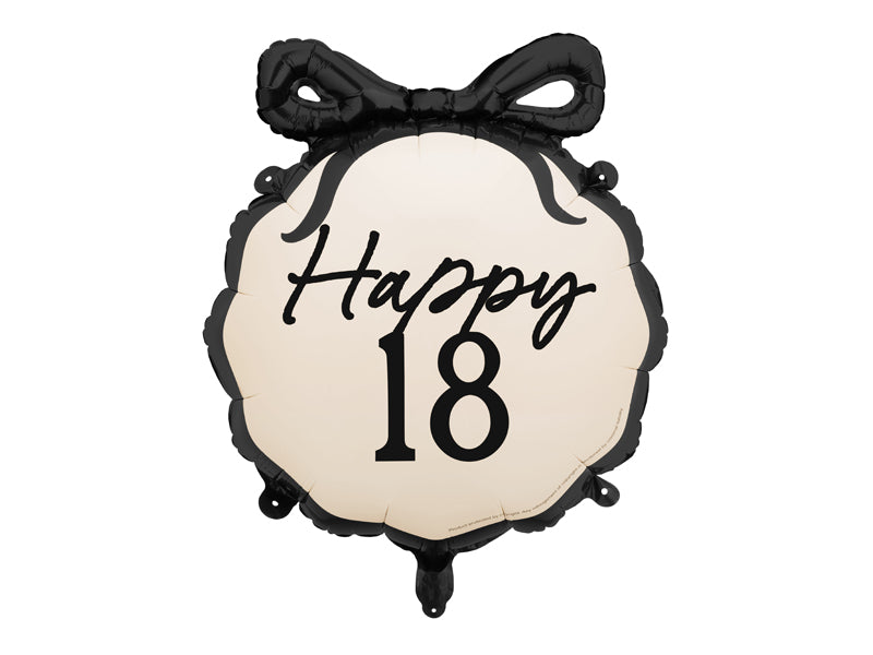 Globo Foil "Happy 18"