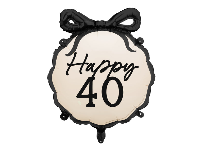 Globo Foil "Happy 40"