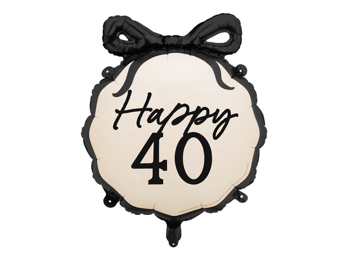 Globo Foil "Happy 40"